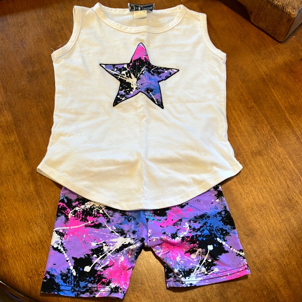 Tank top and matching shorts